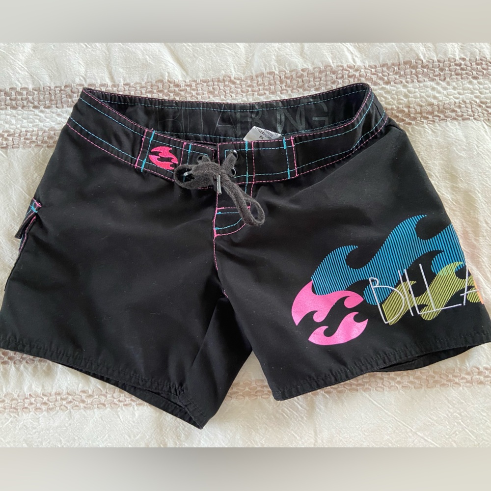 3 for $25 - Billabong Black and Blue Swim Trunks